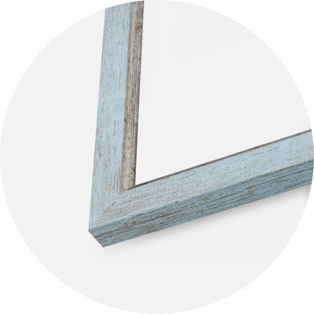 Jämtlands Ramfabrik Kader Whitby Acrylglas Blauw 30x30 cm