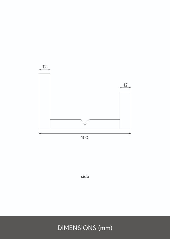 KAILA KAILA Fotoplank Massief eiken 150 cm