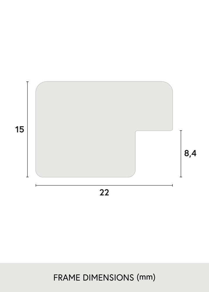 Galleri 1 Kader Uppsala Zilver 50x50 cm