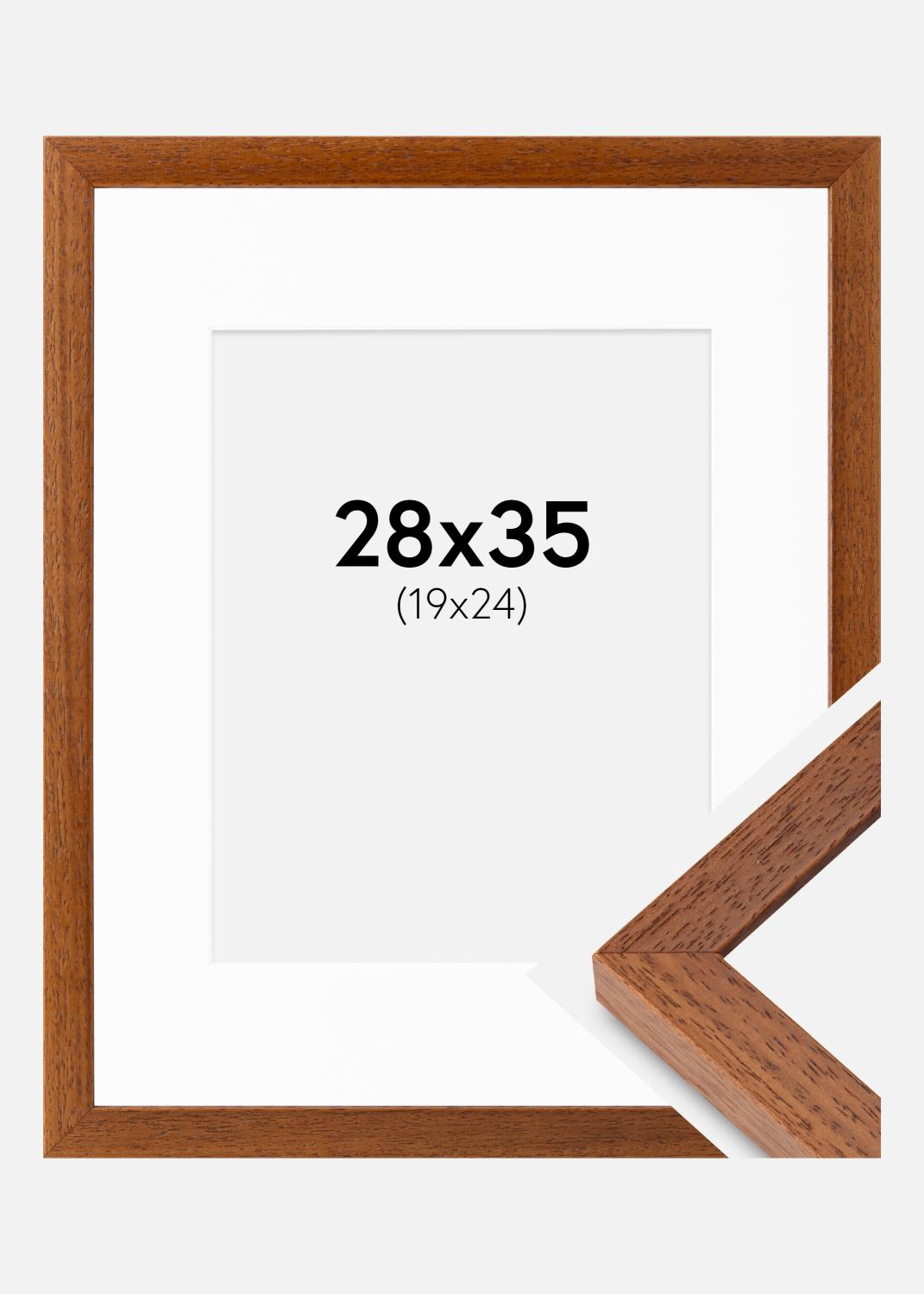 Product Image for Fotokader Hermes Boek 28x35 cm - Passe-partout Wit 20x25 cm