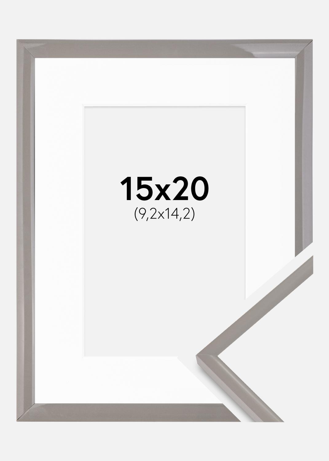 Product Image for Fotokader New Lifestyle aarde grijs 15x20 cm - Passe-partout Wit 4x6 inches