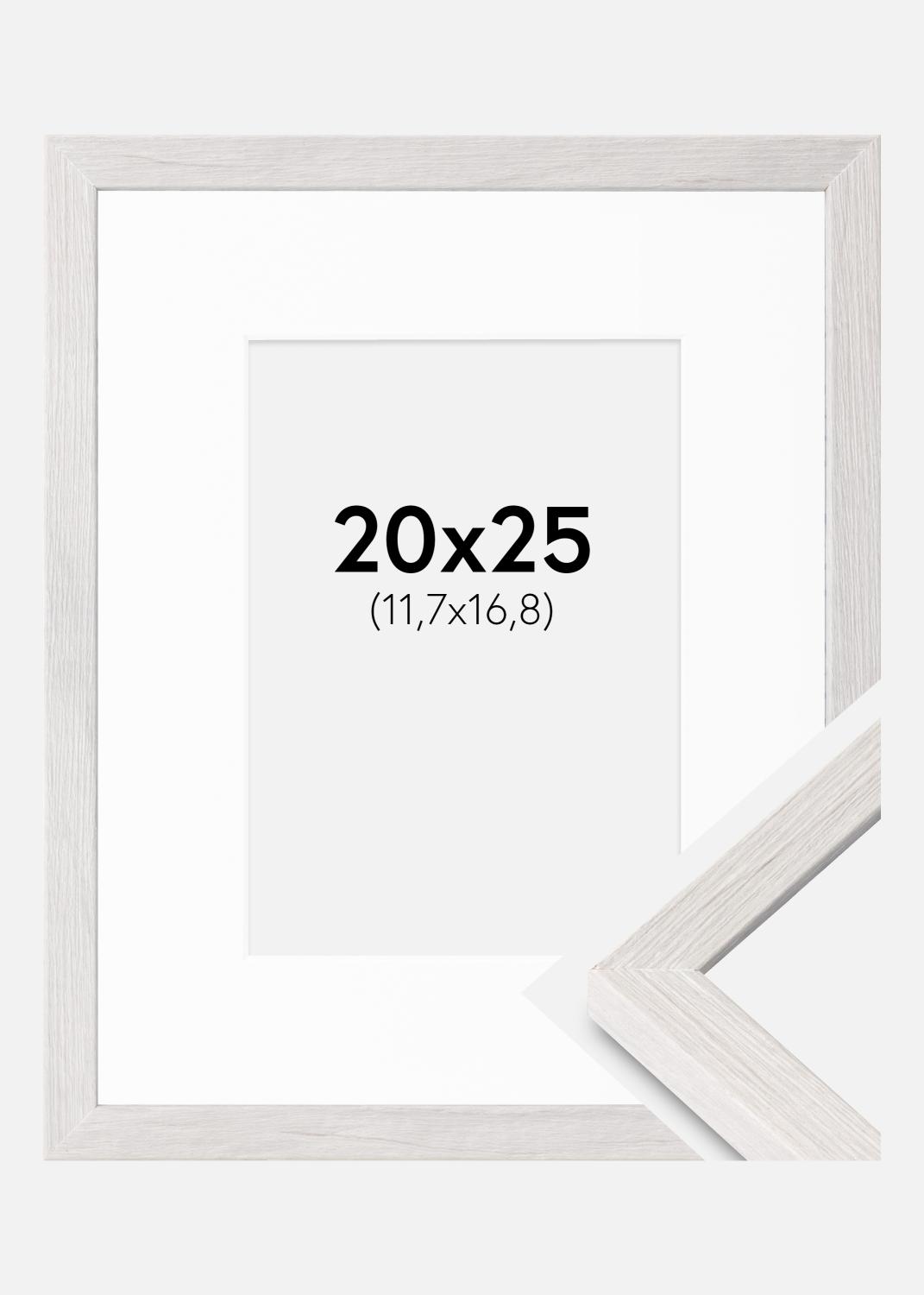 Product Image for Fotokader Ares Wit eik 20x25 cm - Passe-partout Wit 5x7 inches