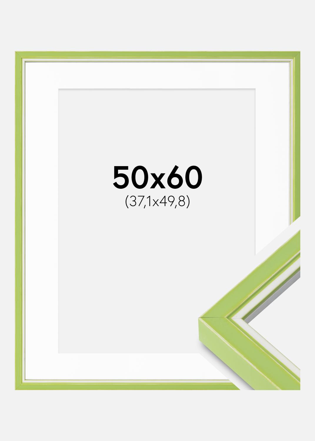 Product Image for Fotokader Diana Lichtgroen 50x60 cm - Passe-partout Wit 15x20 inches