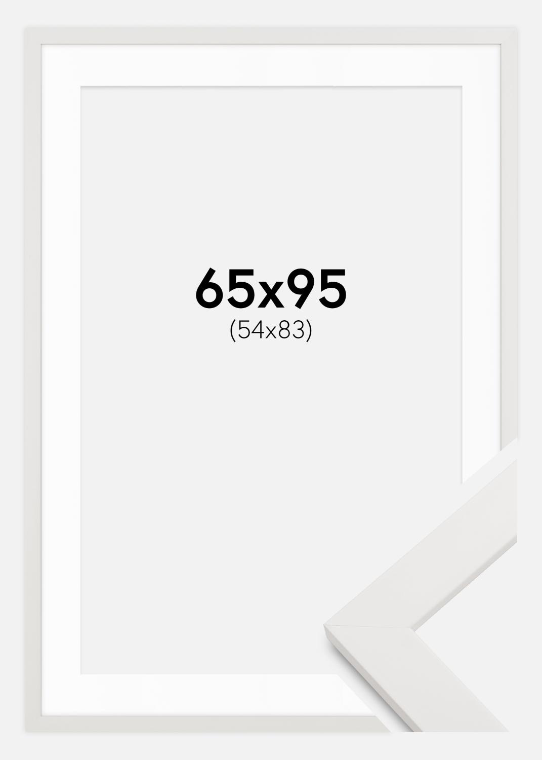 Product Image for Fotokader Wit hout 65x95 cm - Passe-partout Wit 55x84 cm