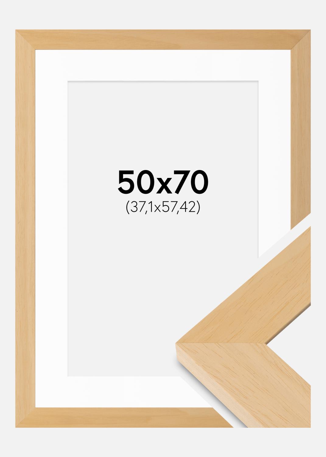 Product Image for Fotokader Juno Hout 50x70 cm - Passe-partout Wit 15x23 inches