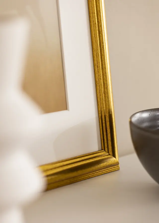 Jämtlands Ramfabrik Kader Västkusten Acrylglas Goud 11x14 inches (27,94x35,56 cm)