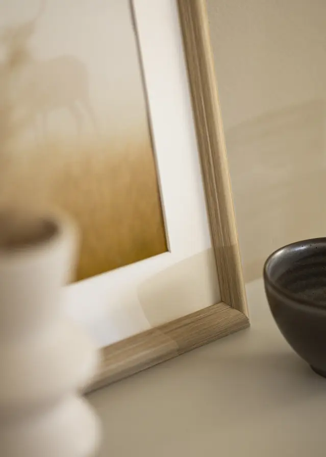 Jämtlands Ramfabrik Kader Västkusten Acrylglas Eik 20x20 cm