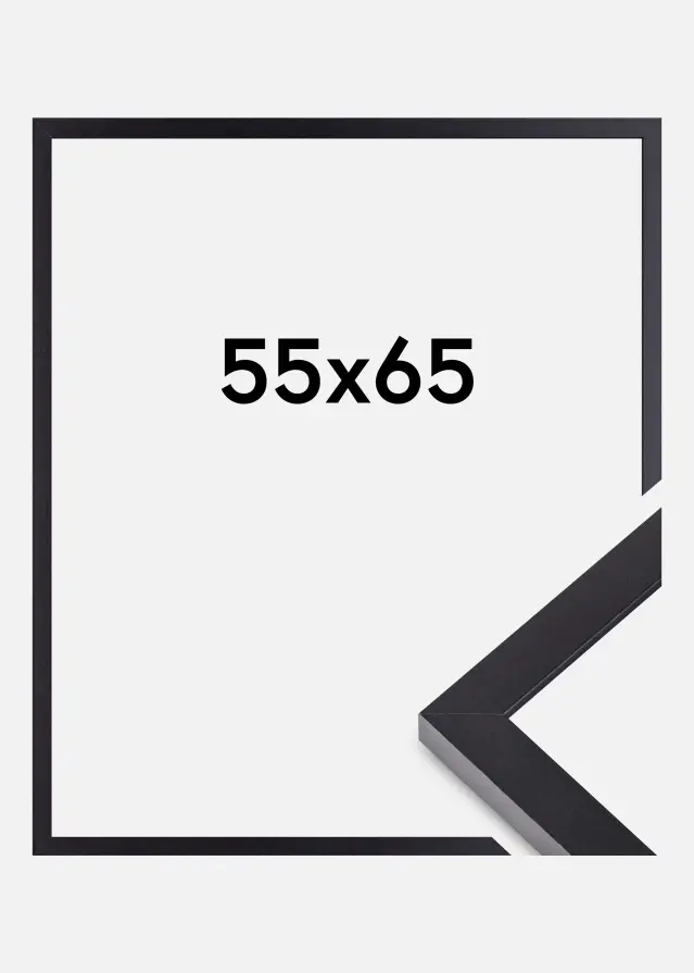 BGA Kader Selection Acrylglas Zwart 55x65 cm