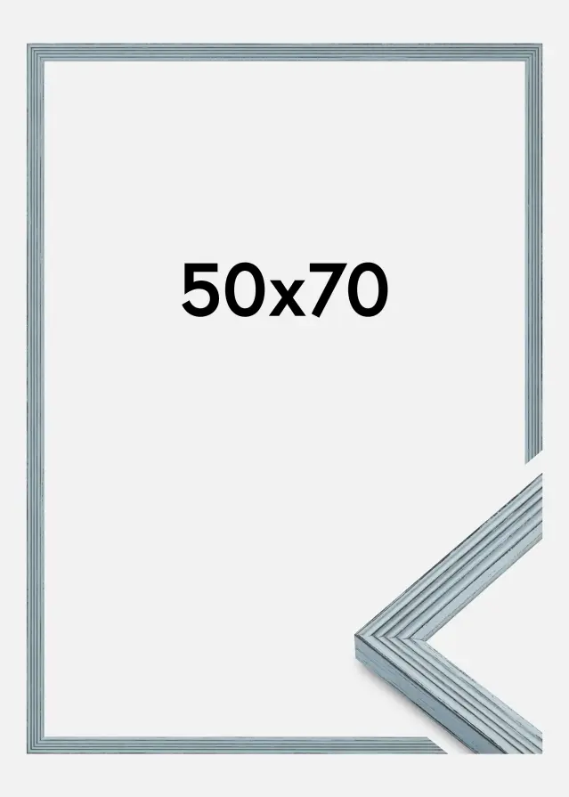 Jämtlands Ramfabrik Kader Tosca Acrylglas Blauw 50x70 cm