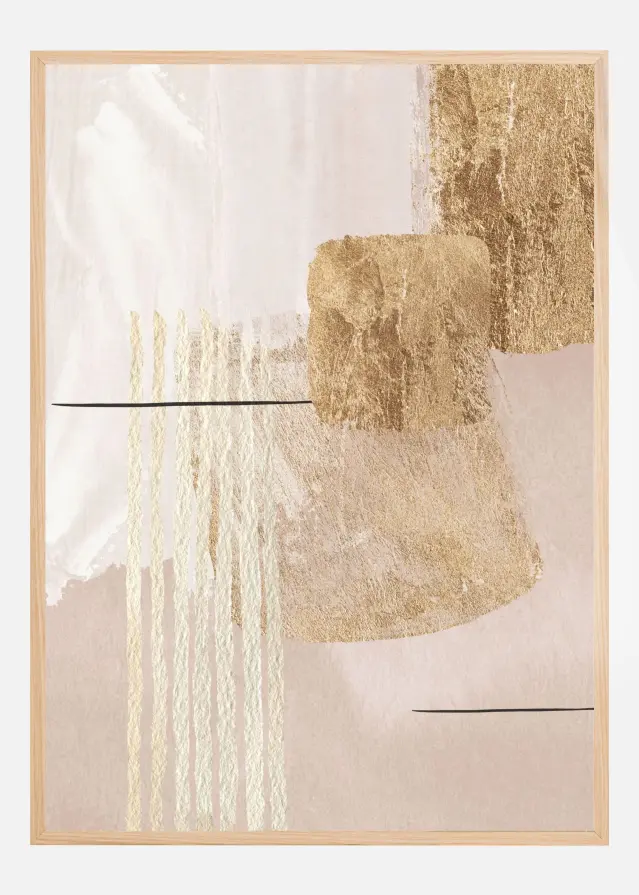 Bildverkstad Aesthetic Gold-3 Poster