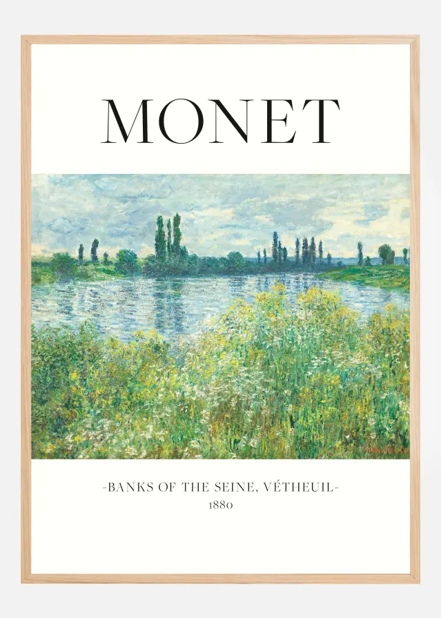 Bildverkstad Banks Of The Seine Poster