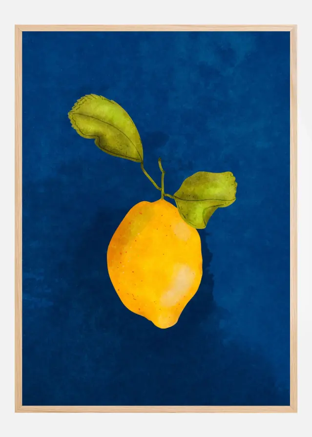 Bildverkstad Just a little lemon Poster