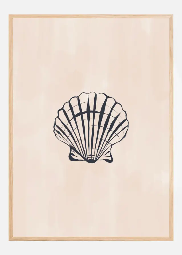 Bildverkstad Seashell Poster