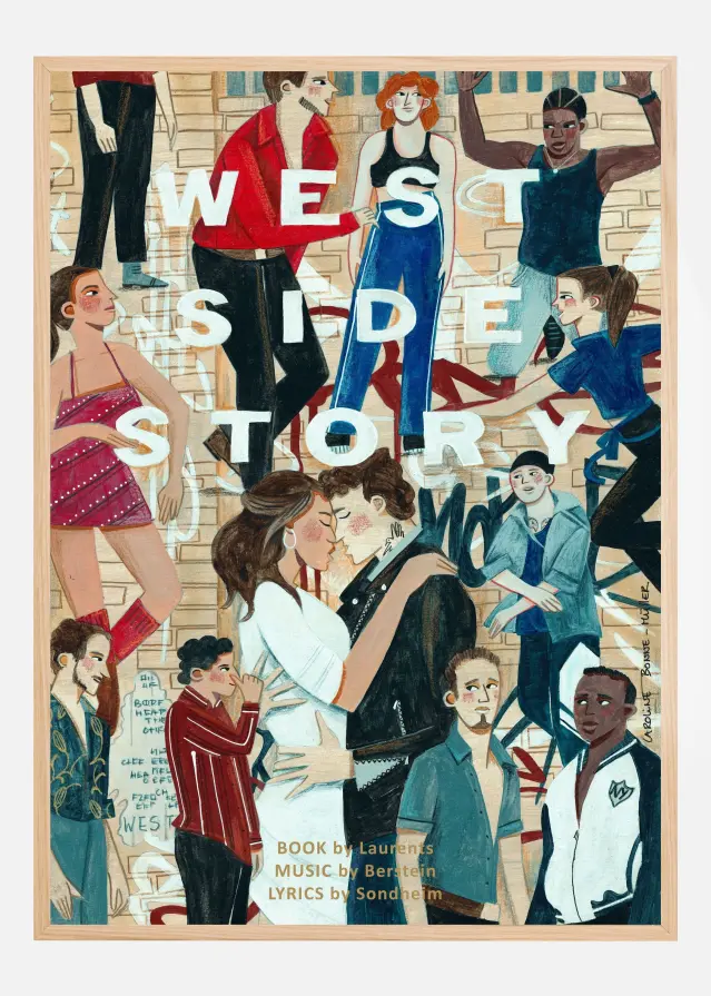 Bildverkstad West Side Story Poster