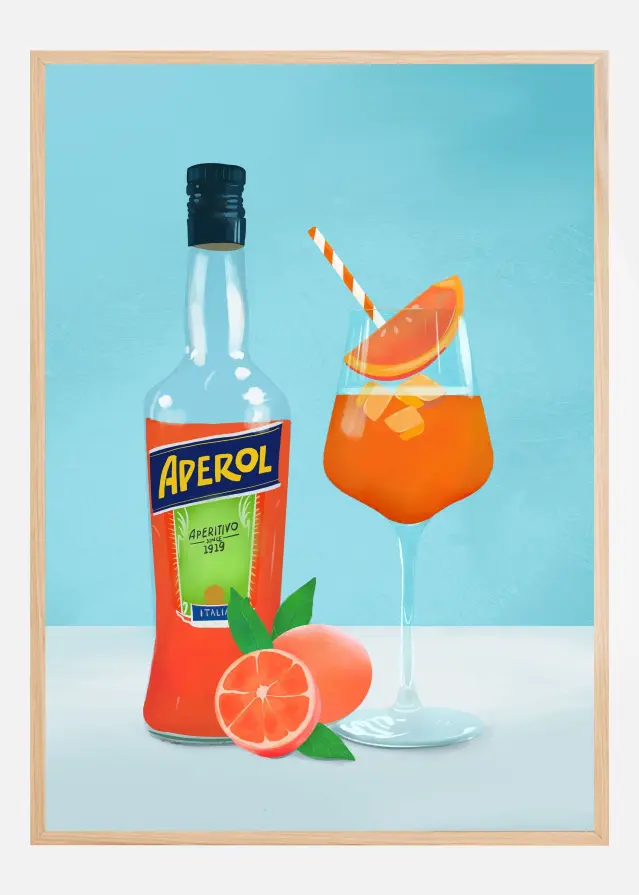 Bildverkstad Aperol Spritz Poster