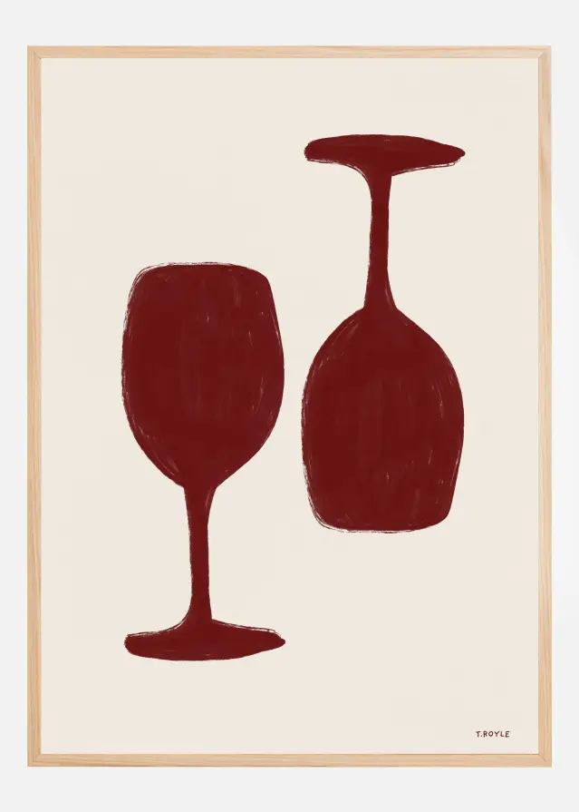 Bildverkstad Wine time Poster