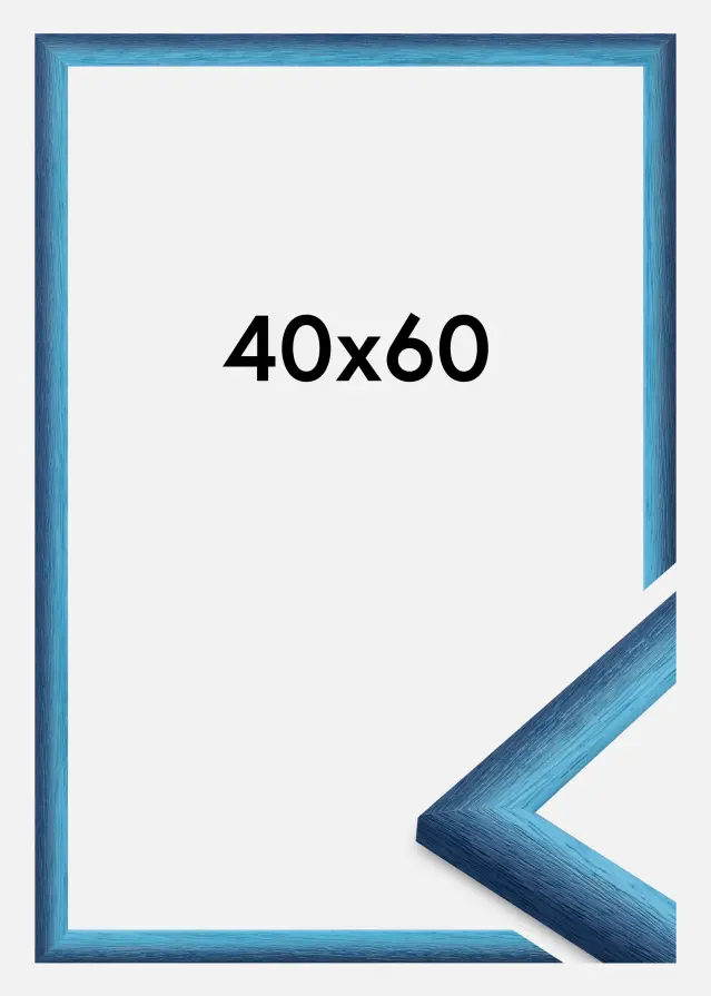 Jämtlands Ramfabrik Kader Cornwall Acrylglas Donkerblauw 40x60 cm