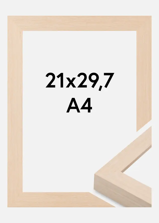 Jämtlands Ramfabrik Kader Cotswold Acrylglas Ivoor 21x29,7 cm (A4)