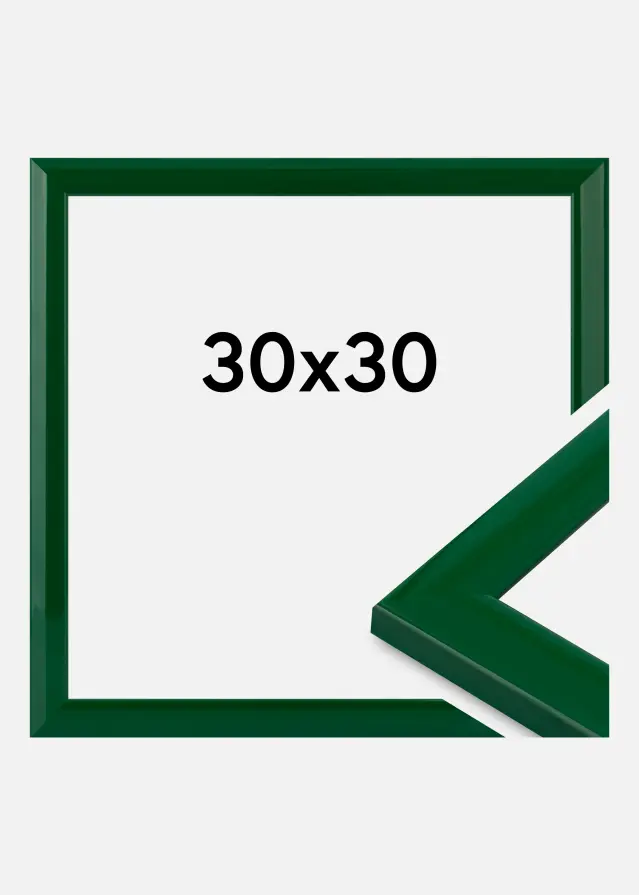 Jämtlands Ramfabrik Kader Dorset Acrylglas Groen 30x30 cm