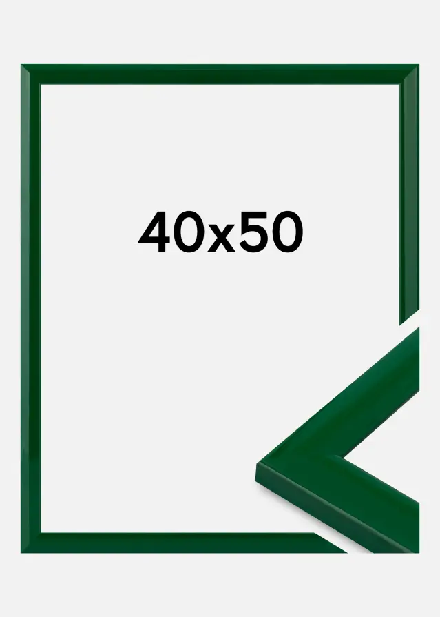 Jämtlands Ramfabrik Kader Dorset Acrylglas Groen 40x50 cm