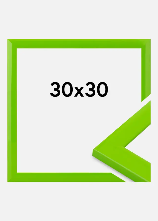 Jämtlands Ramfabrik Kader Dorset Acrylglas Lichtgroen 30x30 cm