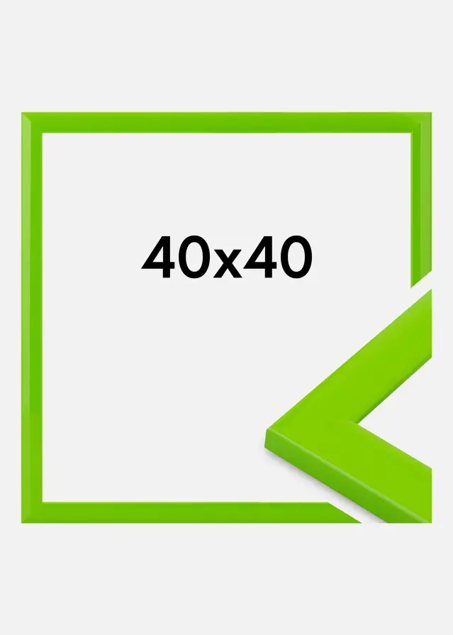 Jämtlands Ramfabrik Kader Dorset Acrylglas Lichtgroen 40x40 cm