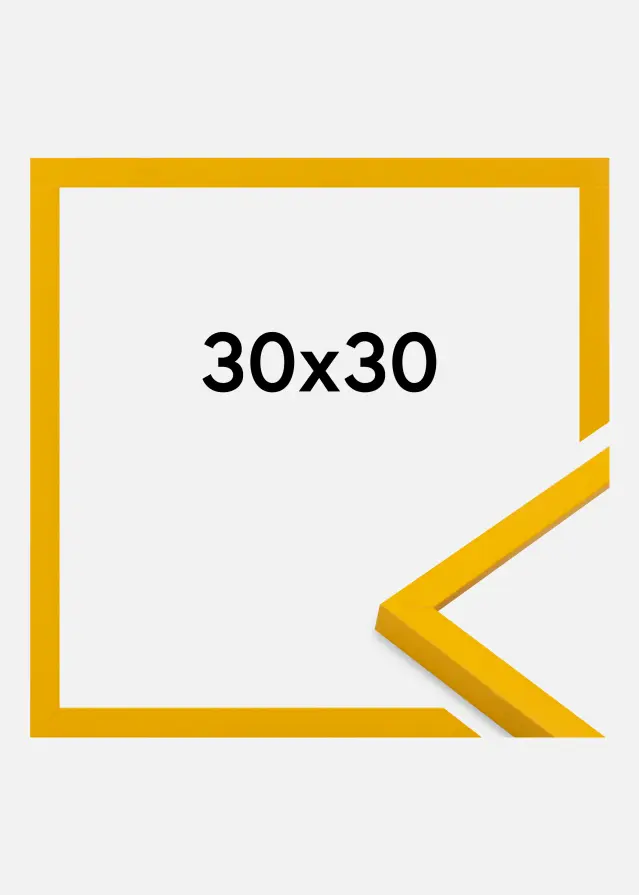 Jämtlands Ramfabrik Kader Kent Acrylglas Goud 30x30 cm