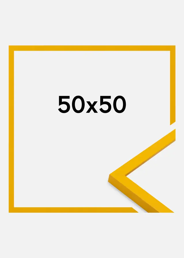 Jämtlands Ramfabrik Kader Kent Acrylglas Goud 50x50 cm