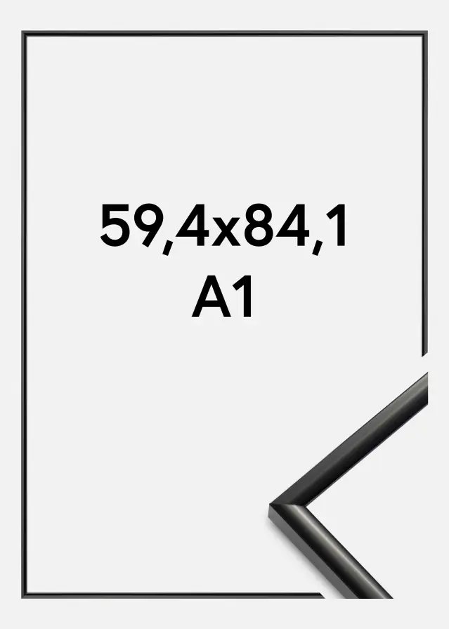 BGA Kader New Lifestyle Zwart 59,4x84,1 cm (A1)