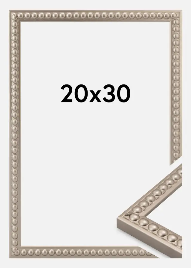 Jämtlands Ramfabrik Kader Perla Acrylglas Champagne 20x30 cm