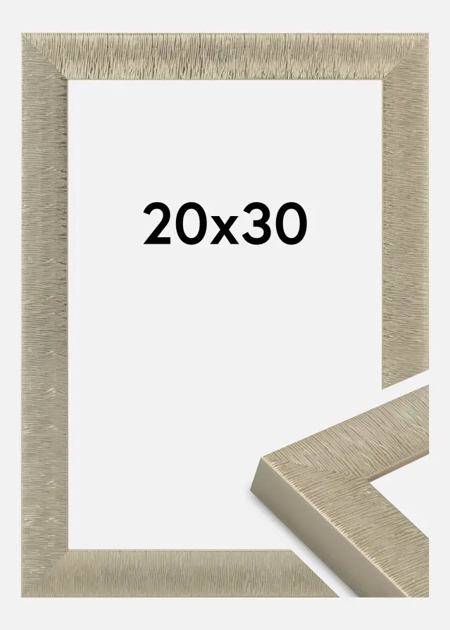 Jämtlands Ramfabrik Kader Sahara Acrylglas Champagne 20x30 cm