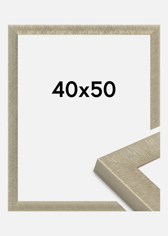 Jämtlands Ramfabrik Kader Sahara Acrylglas Champagne 40x50 cm