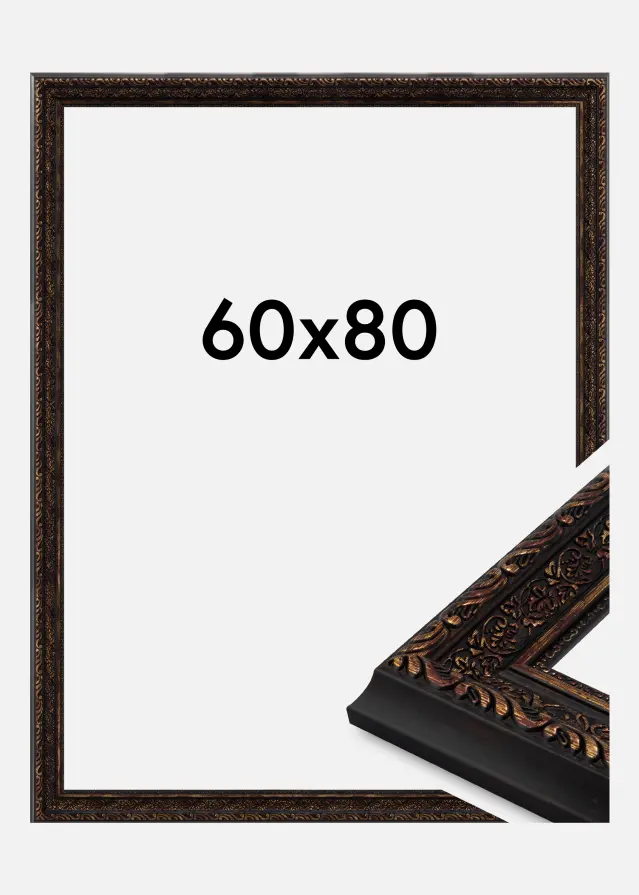 Jämtlands Ramfabrik Kader Imperial Acrylglas Goud 60x80 cm