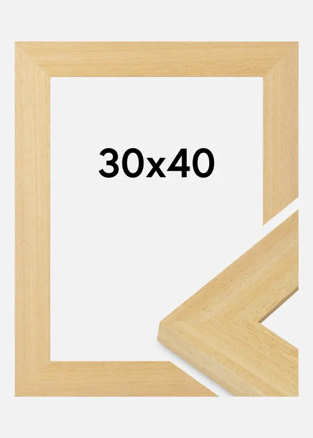 Jämtlands Ramfabrik Kader Pembrokeshire Acrylglas Eik 30x40 cm