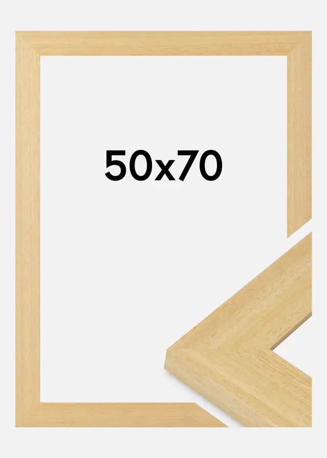 Jämtlands Ramfabrik Kader Pembrokeshire Acrylglas Eik 50x70 cm