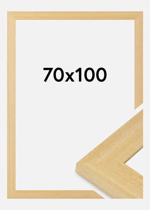 Jämtlands Ramfabrik Kader Pembrokeshire Acrylglas Eik 70x100 cm