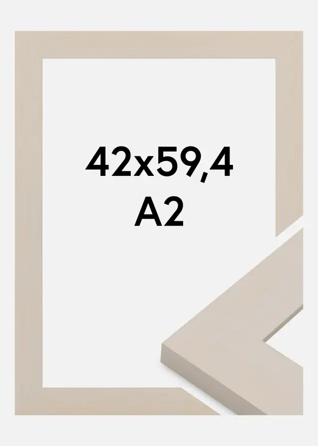 Jämtlands Ramfabrik Kader Pembrokeshire Acrylglas Wit 42x59,4 cm (A2)