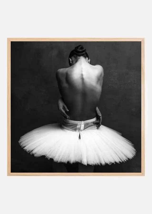 Bildverkstad ballerina's back Poster