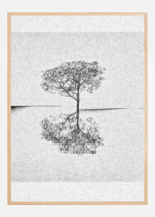 Bildverkstad Broken canvas Poster