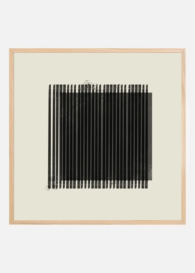 Bildverkstad Striped Silence Poster