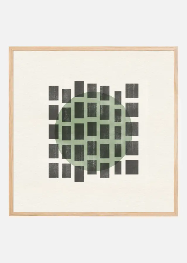 Bildverkstad Grid Overlap Poster