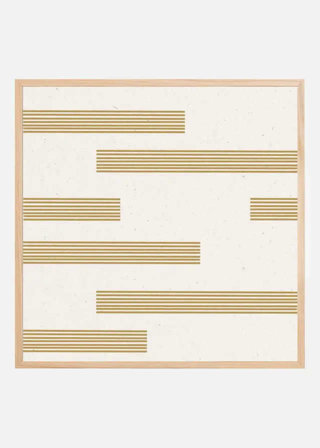 Bildverkstad Golden Lines Harmony Poster