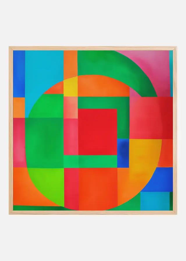 Bildverkstad Colorful Harmony Poster