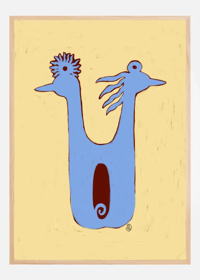 Bildverkstad Love Birds Poster