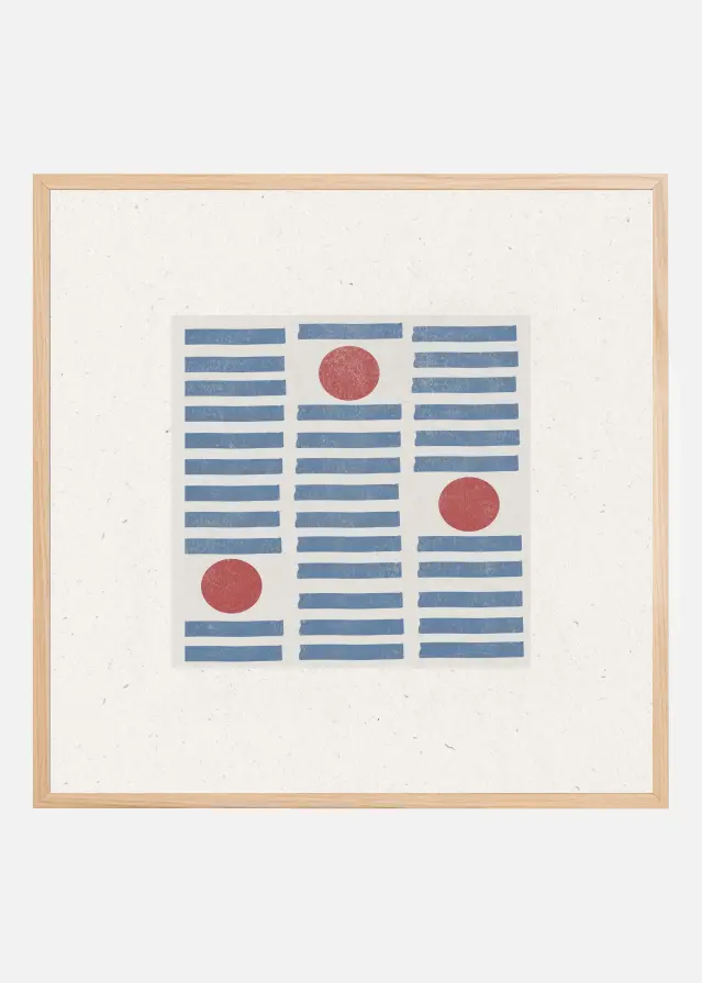 Bildverkstad Red Circles Poster