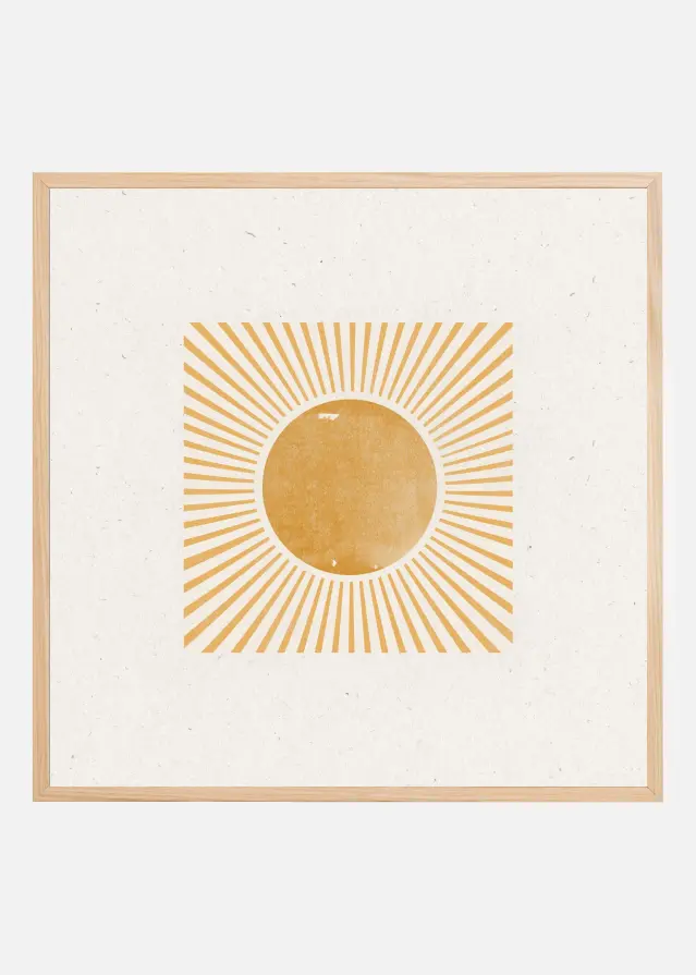 Bildverkstad Radiant Sunburst Poster