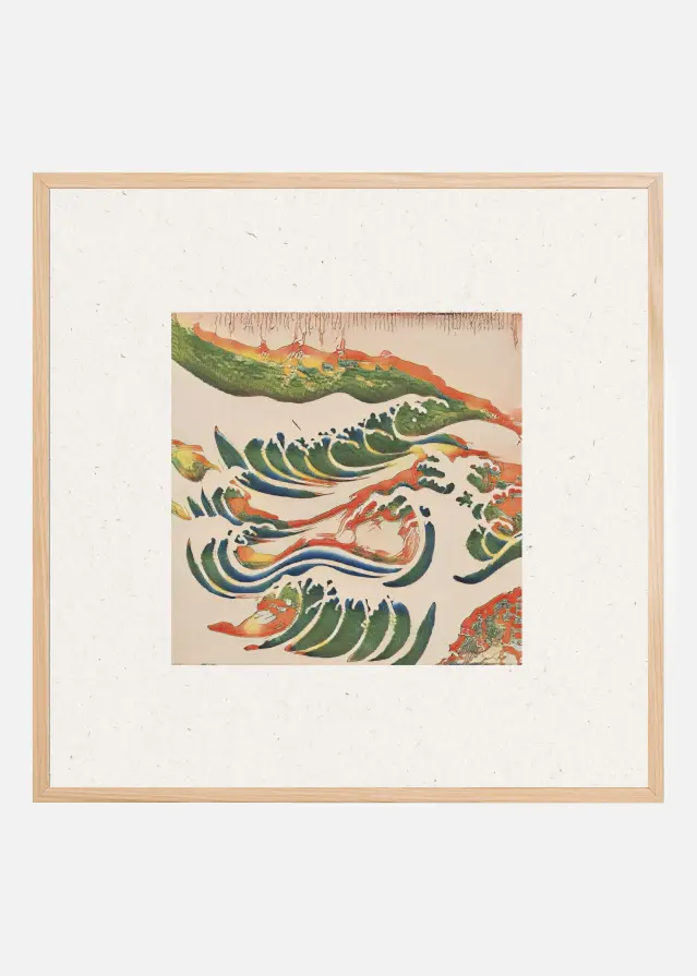 Bildverkstad Serpentine Wavescape Poster