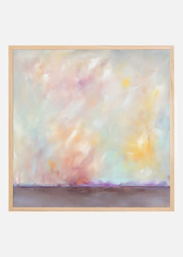 Bildverkstad Expressionist Colorful Abstract Poster