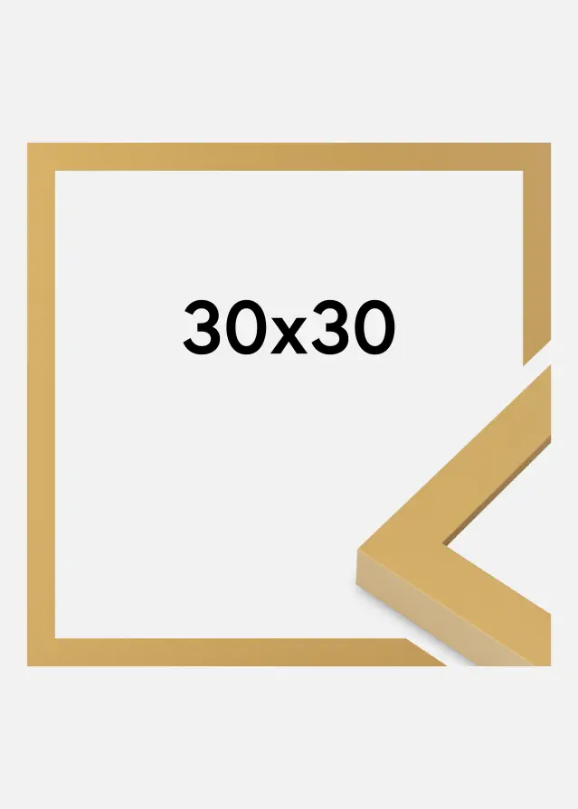 Jämtlands Ramfabrik Kader Selection Acrylglas Corn Yellow 30x30 cm