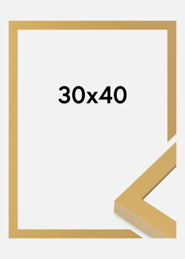 Jämtlands Ramfabrik Kader Selection Acrylglas Corn Yellow 30x40 cm